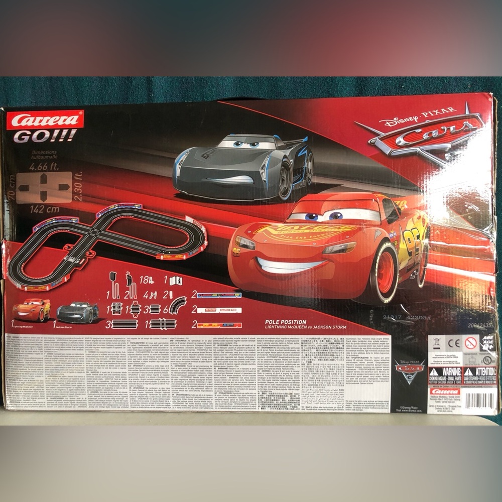 Disney Pixar Cars Carrera GO Cars 3 Race Slot Race Track - Picture 5 of 6